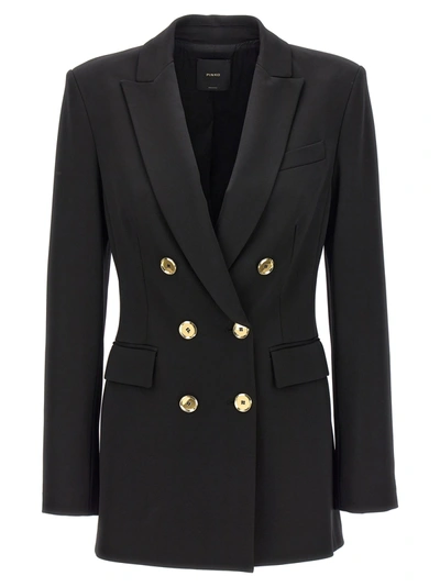 Shop Pinko Glorioso Blazer And Suits In Black