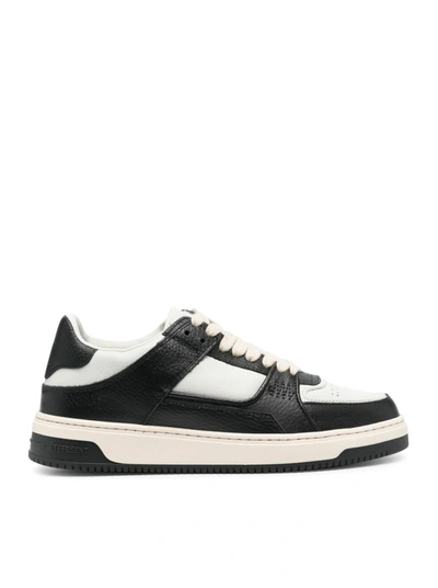 Shop Represent Apex Sneakers In Black Calfskin