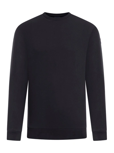 Shop Paul & Shark Crewneck Sweatshirt In Black