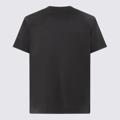 Shop Burberry Black Cotton Ewell T-shirt