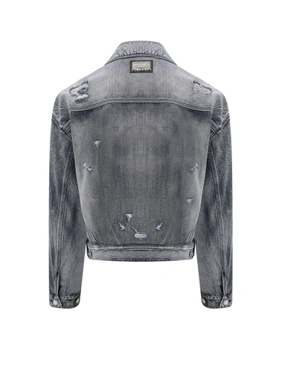 Shop Dolce & Gabbana Jacket In Grey