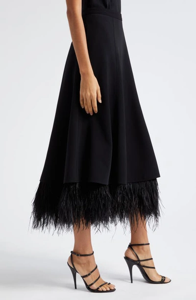 Shop Cinq À Sept Ryleigh A-line Skirt In Black