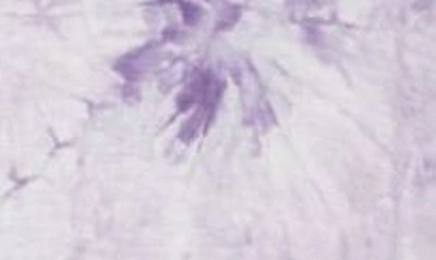 Shop Go Couture Tie Dye Maxi Tank Dress In Purple Splotch Tie Dye