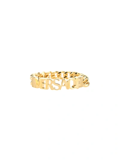 Shop Versace Bracelet In  Gold