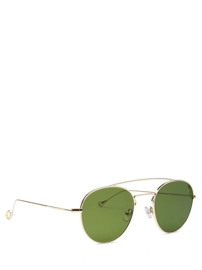 Shop Eyepetizer Sunglasses In Gold