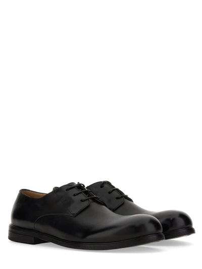 Marsèll Lace Up Shoes In Black Leather In Black