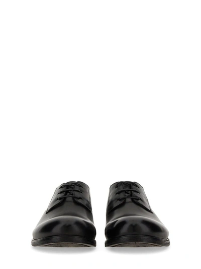Marsèll Lace Up Shoes In Black Leather In Black
