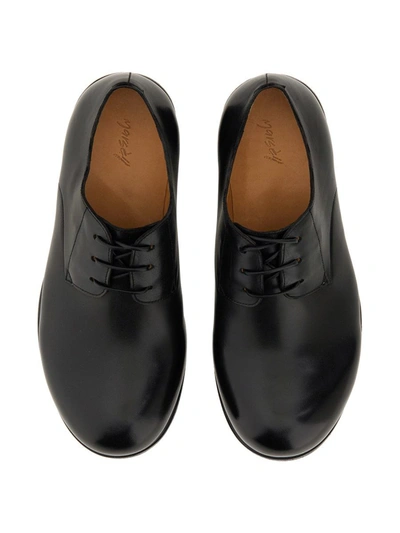 Marsèll Lace Up Shoes In Black Leather In Black