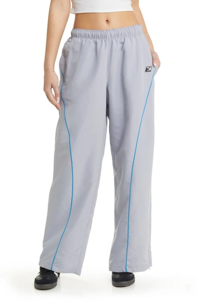 Shop Iets Frans Curve Seam Track Pants In Grey