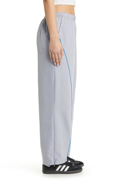 Iets Frans Curve Seam Track Pants In Grey