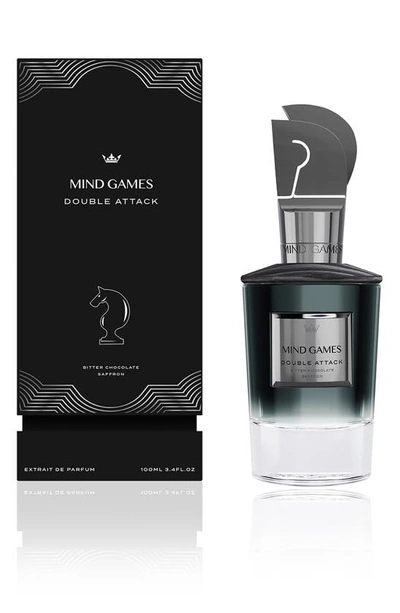 Mind Games Unisex Double Attack Extrait De Parfum Spray 3.4 oz Fragrances 850034671246 In Black