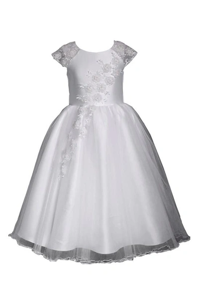 Shop Iris & Ivy Kids' Cap Sleeve First Communion Dress In White