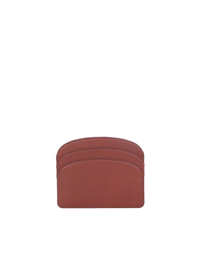 Shop Apc A.p.c. Small Leather Goods In Brown