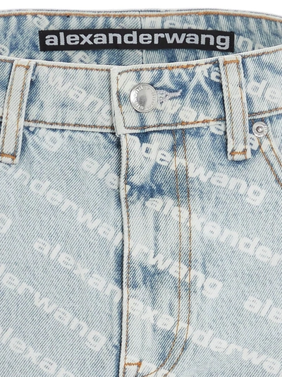 Shop Alexander Wang 'bite' Shorts In Blue