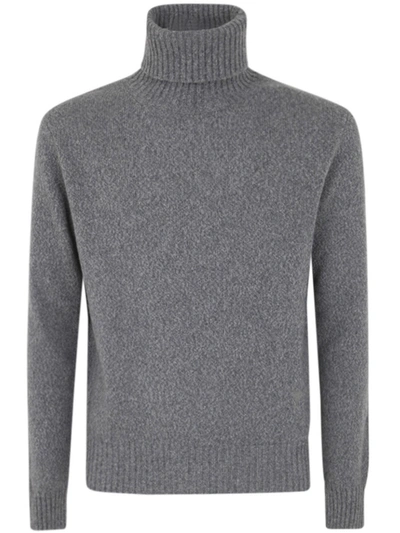Shop Ami Alexandre Mattiussi Ami Paris Turtleneck Adc Sweater Clothing In Grey