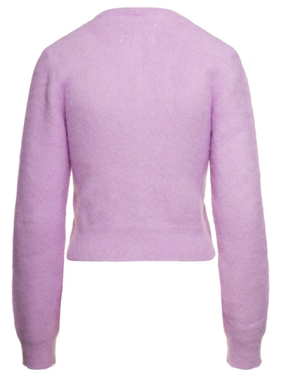 Shop Maison Margiela Sweaters In Acid Lavander