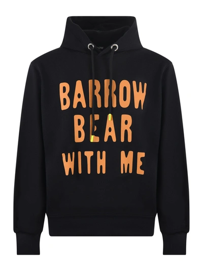Shop Barrow Bear Hoodie In Black