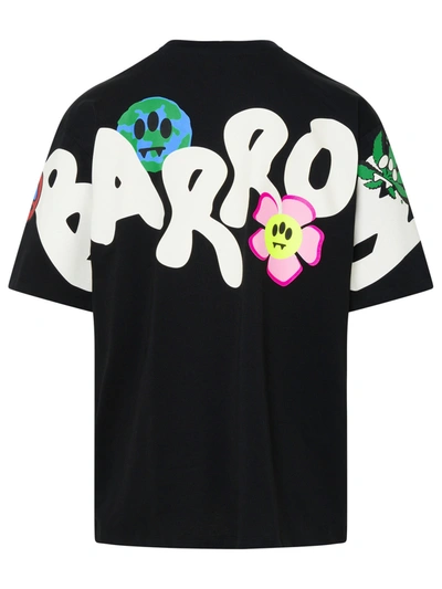 Shop Barrow T-shirts And Polos Black In Nero/black