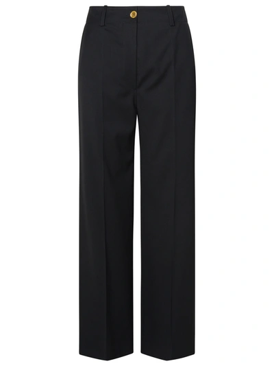 Shop Patou Iconic Long Trousers Clothing In Black