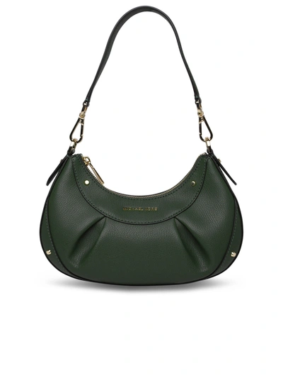 Shop Michael Michael Kors Michael Kors 'enzo' Green Leather Bag