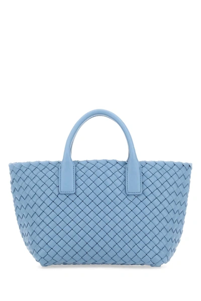 Shop Bottega Veneta Hand Bags In Blue