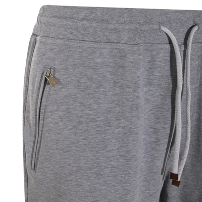 Shop Brunello Cucinelli Shorts In Grey