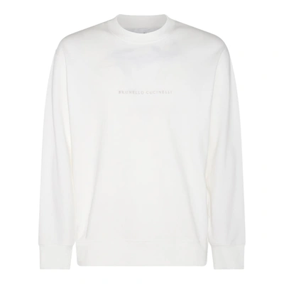 Shop Brunello Cucinelli Sweaters Ivory In White