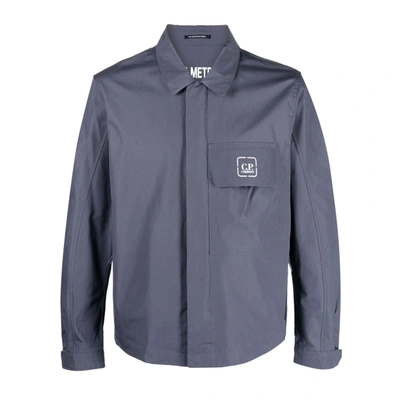 Shop C.p. Company Shirts In Blue