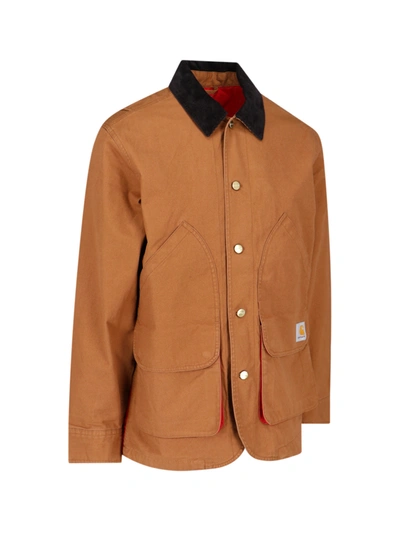 Shop Carhartt Wip Coats In Brown