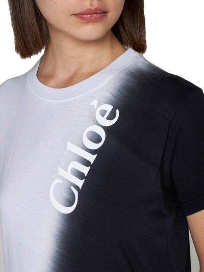 Shop Chloé Chloe Shirts In Blue