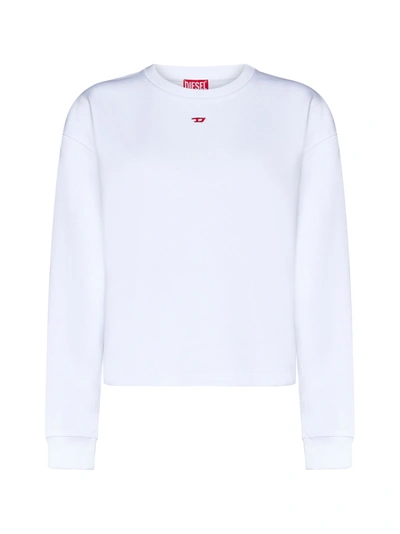 Shop Diesel Sweaters In White
