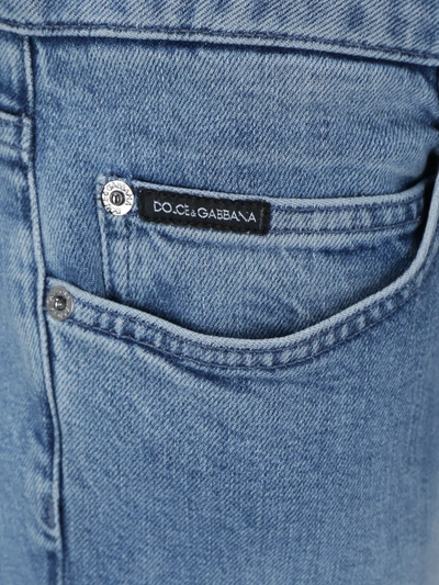 Shop Dolce & Gabbana 5-pocket Jeans In Denim