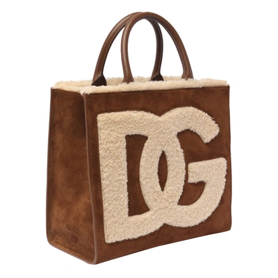 Shop Dolce & Gabbana Dolce&gabbana Bag In Brown