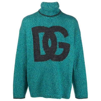 Shop Dolce & Gabbana Sweater In Green