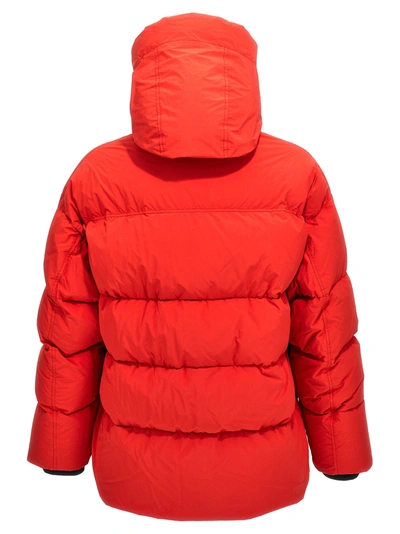 Doublet Short Down Jacket In Red