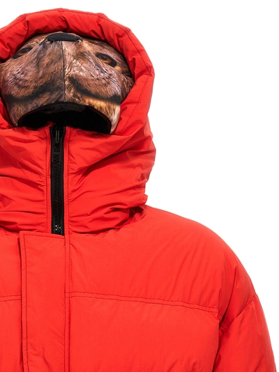 Doublet Short Down Jacket In Red