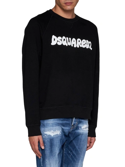 Dsquared2 Sweaters In Black