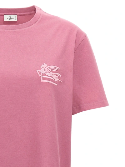 Shop Etro T-shirts And Polos Pink