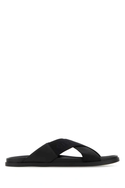 Shop Givenchy Slippers In Black