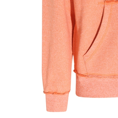 Shop Golden Goose Orange Cotton Blend Sweatshirt