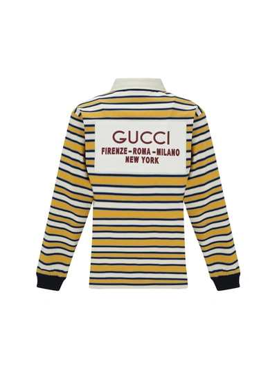 Shop Gucci T-shirts In Yellow