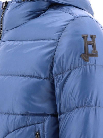 Shop Herno "ultralight Vietti 70th Anniversary" Down Jacket In Blue