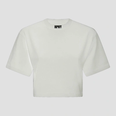 Shop Heron Preston White And Black Cotton T-shirt