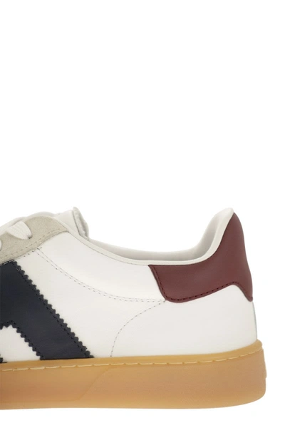 Shop Hogan White Suede Cool Sneakers