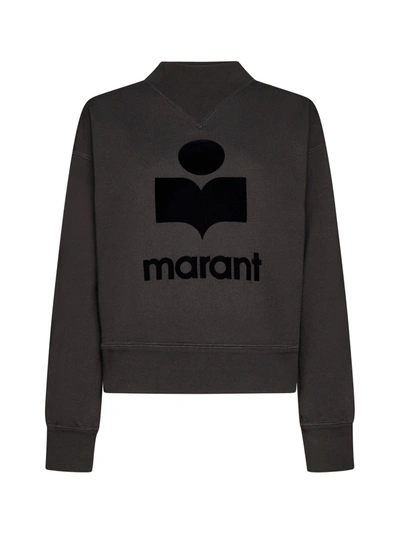 Shop Isabel Marant Étoile Marant Etoile Sweaters In Faded Black