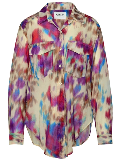 Shop Isabel Marant Étoile Multicolor Cotton Shirt