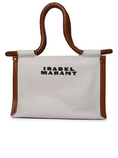 Shop Isabel Marant Toledo Bag. In Beige