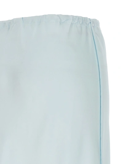 Shop Jil Sander '61' Skirt In Blue