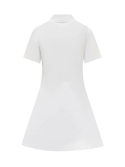 Shop Jw Anderson J.w. Anderson Dress Polo Assymetric In White