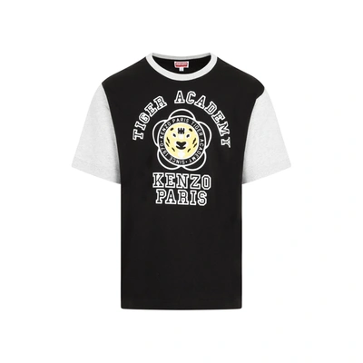Shop Kenzo Tiger Academy Classic T-shirt Tshirt In Black